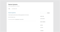 Desktop Screenshot of desine.com